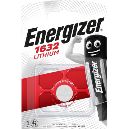 Energizer Knopfzelle CR 1632 Lithium 3 V