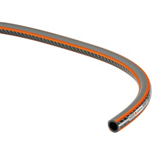 Gardena Comfort HighFlex tubo da giardino 19 mm (3/4) 50 m, grigio con strisce arancioni.