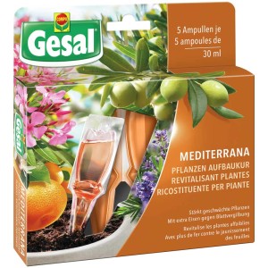 Gesal Mediterrana ricostituente per piante, 5 fiale per piante mediterranee.