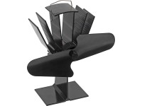 Firefix Ofenventilator 2-flügelig Schwarz