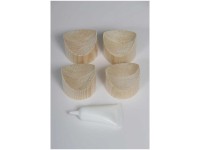 Anschlussprofil Fichte Ø 5,2 cm / 4 Stk.