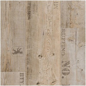 Revêtement de sol CV Vino Memphis aspect parquet gris, largeur 4 m.