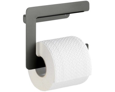 WENKO Support Papier Toilette 2en1, Porte Papier Toilette et