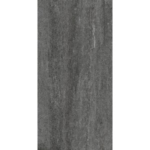 Opera gres porcellanato quarzite nero, piastrella per pavimento 30x60 cm effetto pietra naturale.