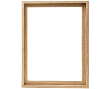 Cadre à joints d'ombre Cadre 36x49 cm (PUZZLEFORMAT) blanc - Maison