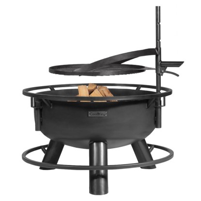 Feuerschale Bandito multifunktional Schwarz Ø 80 cm