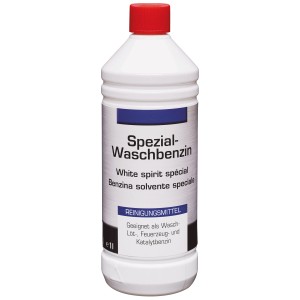 Flasche Neutral Spezial Waschbenzin 1 l für Reinigung und Entfettung.