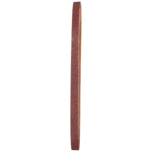Lot de 35 bandes abrasives Einhell pour lime à bande TE-BF 18 Li, grain 40-320, pour bois et métal.