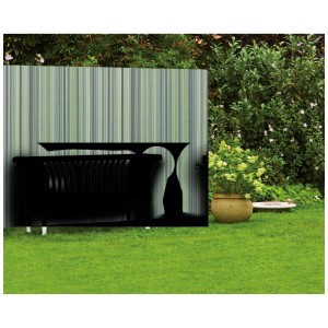 Paravista per recinzione Videx verde canna 180x250cm come protezione per balconi in giardino.