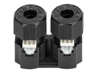 Schönenberger Doppelverteiler 24V Schwarz IP67