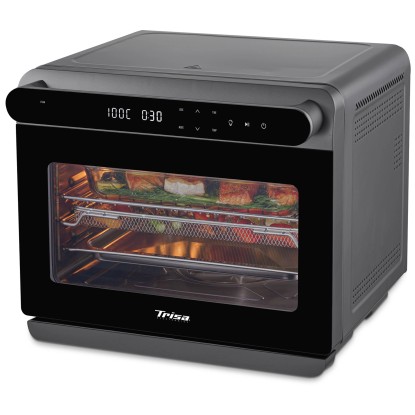 Trisa Electronics Steamer Air Fusion Pro Edelstahl Schwarz 24 l