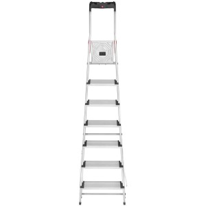 Scala domestica Hailo L80 Comfortline a 7 gradini in alluminio.