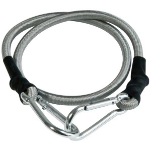 Windhager Expander avec mousqueton, 4 pièces, pour tendre les bâches et les voiles d'ombrage.