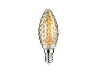 Paulmann Lampadina LED candela E14 luce dorata Oro 4,7 W