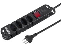 Steba Multipresa 4 x T13 3 m con protezione bambini e interruttore di reset