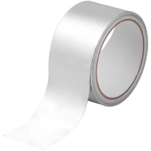 Ruban aluminium LUX, 50mm de large, 10m de long, sur rouleau.