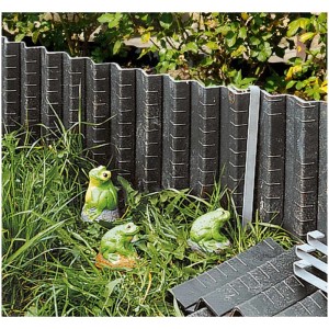 Piquet d'ancrage au sol (50 cm) pour l'installation de clôtures ou de brise-vue dans le jardin.