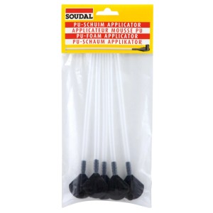Tubi di ricambio Soudal, 5 pezzi per bombole di schiuma PU. Accessorio per applicatore.