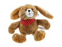 Plüschhase mit Baumelbeinen Braun (HxBxT) 13 x 15 x 12 cm