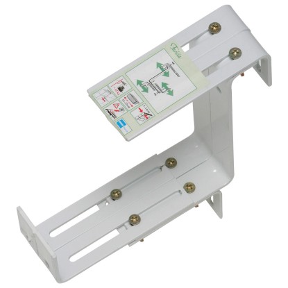 OBI Balkonkastenhalter extra stark Weiss 3-dimensional verstellbar