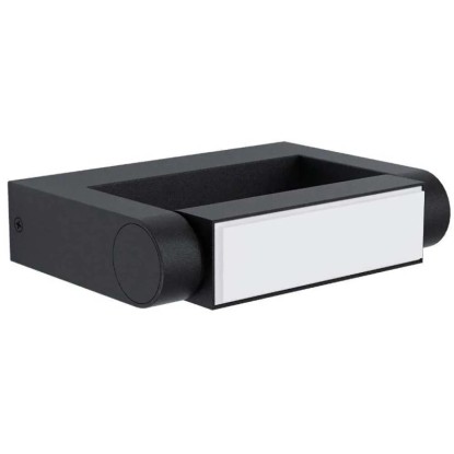 Eglo Applique esterni LED Brianza Nero 500 lm