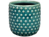 TerSteege Blumentopf Bolino Keramik Blau Ø 7 cm / Höhe 7 cm