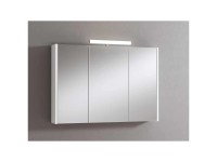 LED-Spiegelschrank lackiert Weiss (HxBxT) 70 x 100 x 15 cm LED-Spiegelschrank lackiert Weiss (HxBxT) 70 x 100 x 15 cm