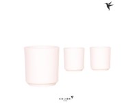 Kolibri Home Übertopf Simplicity Weiss Topf Ø 9 cm / Höhe 10 cm / 1 Stk.