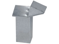 Bellissa Eckteil Schneckenblech (HxBxT) 20 x 7 x 7 cm