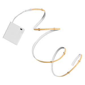 Striscia LED Ledvance Flex COB con pacco batteria, 200cm, luce bianca calda per illuminazione flessibile.