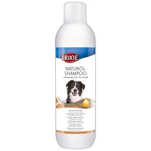 Trixie Shampoo per cani con olio naturale 1L per pelo lucido e pulizia delicata.