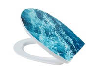 Diaqua® WC-Sitz Arles Ocean Polypropylen mit Absenkautomatik Diaqua® WC-Sitz Arles Ocean Polypropylen mit Absenkautomatik