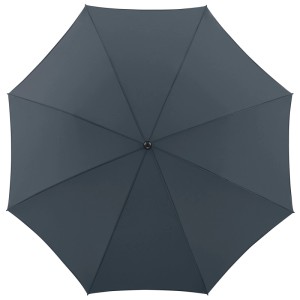 Runder Doppler Sonnenschirm Myzone in Anthrazit, Ø 200 cm. Marktschirm mit Polyesterbespannung.