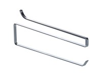 Wenko Einhänge-Küchenrollenhalter Chrom (HxBxT) 10 x 31 x 1 cm