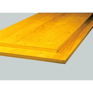 Pannello per casseforme a 3 strati (200x50 cm, 27 mm di spessore) in legno robusto per uso versatile in edilizia.