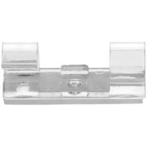 Lot de 18 clips de câble transparents autocollants pour une fixation facile des câbles.