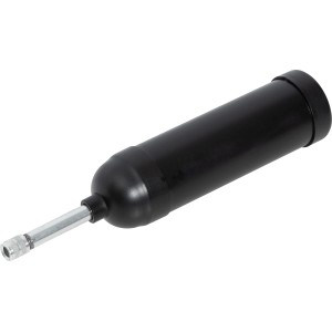 Pistolet graisseur noir LUX, 125 ml, en métal, pour graisseurs coniques et à bille.