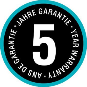 Gardena : Garantie 5 ans. Qualité et sécurité pour adaptateurs et plus.