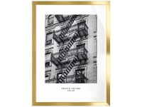 Styler Bilderrahmen Floryda Holz Gold 21 x 30 cm