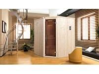 Weka Elementsauna Kiruna 2 Glastür BioS 230 V / 4,5 kW