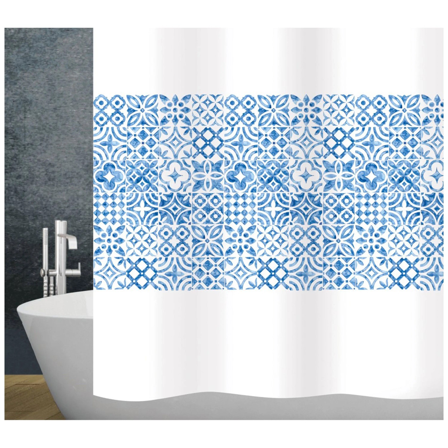 Diaqua® Tenda da doccia Malika tessuto 120 x 200 cm acquista da