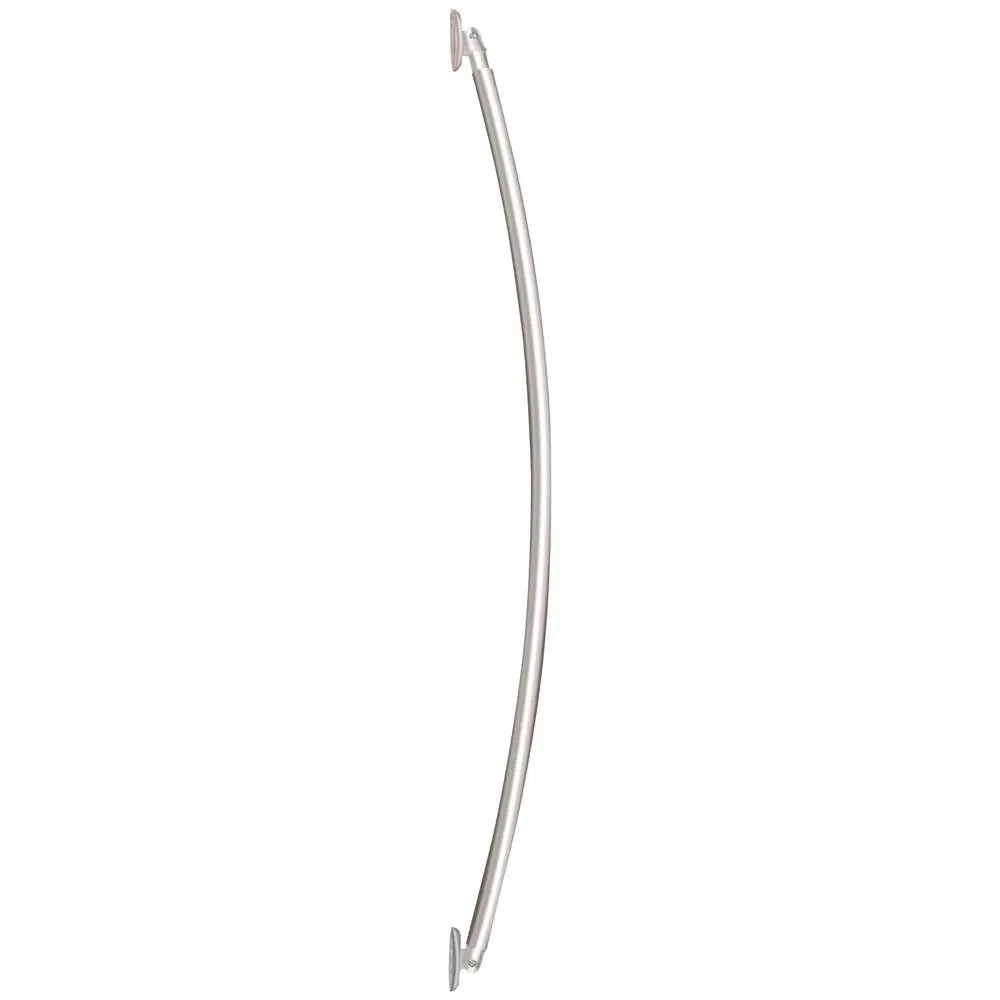 Asta Doccia A U In Acciaio Inox Con Tenda – Estensibile 0,9-1,3 M, Senza Foratura, Per Bagno, Cucina E Spogliatoio