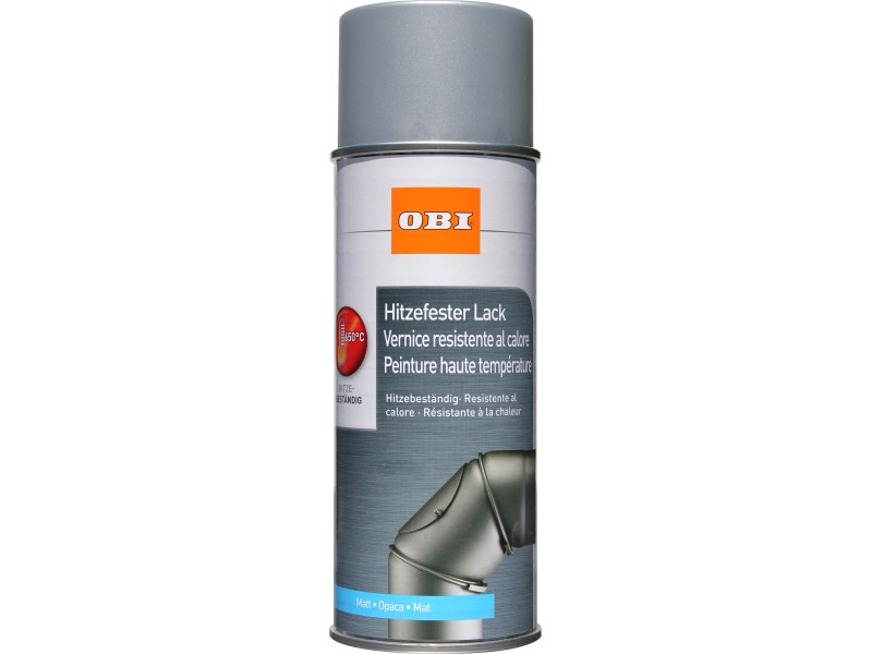 300ml High Temp Silver Matt Thermal Stability Spray Paint - Foto 7