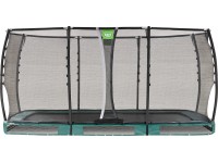 Exit Trampoline enterré Allure Premium Vert 244 x 427 cm