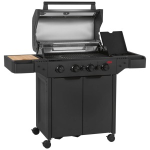 Jamestown Barbecue a gas KNOX Classen a 4 fuochi con copertura 118 x 144 x 56 cm