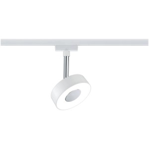 Spot LED blanc Paulmann URail, 5W, Circle 230V pour système de rail.