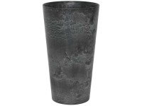 Vase Claire Kunststoff Schwarz Höhe 70 cm