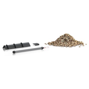 Set irrigazione Lechuza per Cube/Cubico/Trio 40: indicatore livello acqua, pozzo di riempimento, Lechuza-Pon.