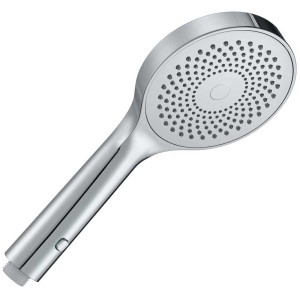 Pommeau de douche chromé Diaqua Eco Uno avec mode économie d'eau. Douchette pour bain et douche.