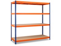 Schwerlastregal Robus 400 Orange/Blau